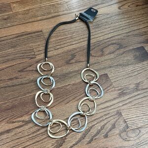 Bold  Gold and Silver Necklace! New